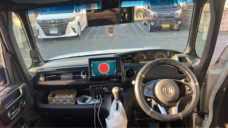 内装インパネ全体