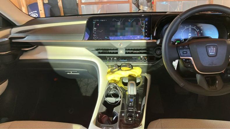 内装インパネ全体