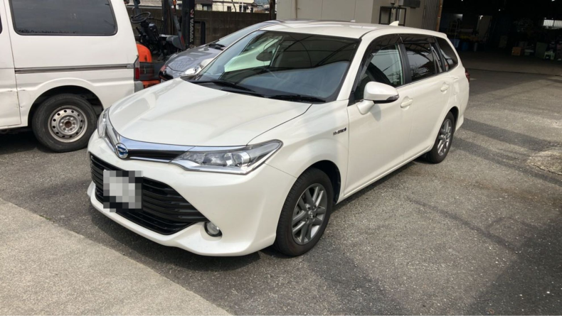 トヨタ カローラフィールダーの売買実績画像