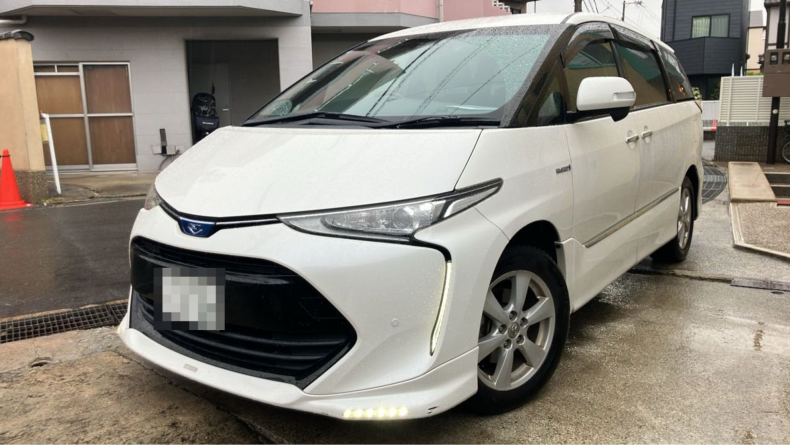 トヨタ エスティマハイブリッドの売買実績画像