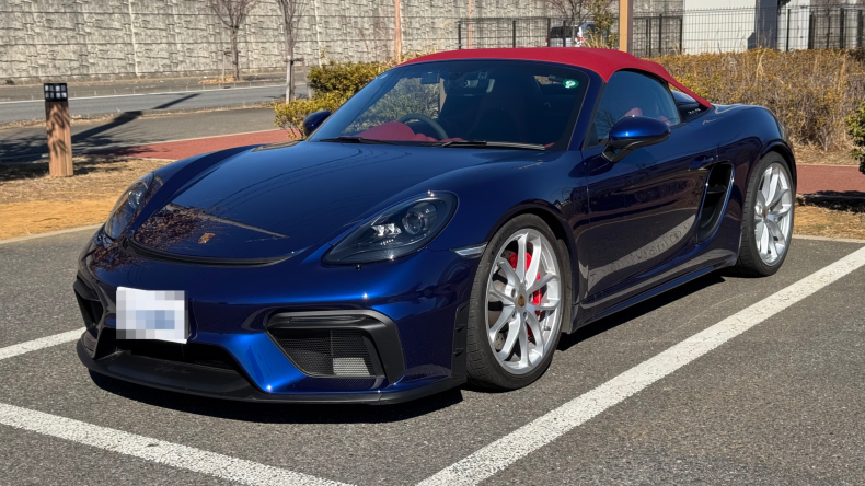 ポルシェ ７１８スパイダーの売買実績画像