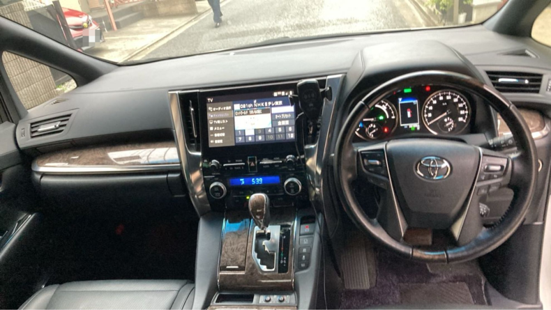 内装インパネ全体