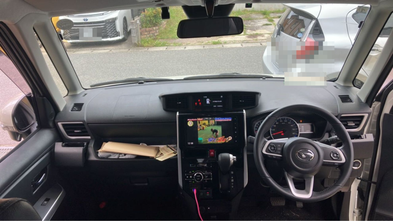 内装インパネ全体