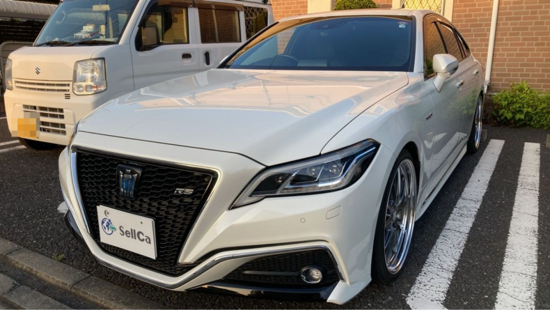 トヨタ クラウンハイブリッドの売買実績画像