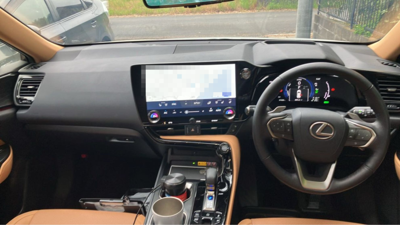 内装インパネ全体