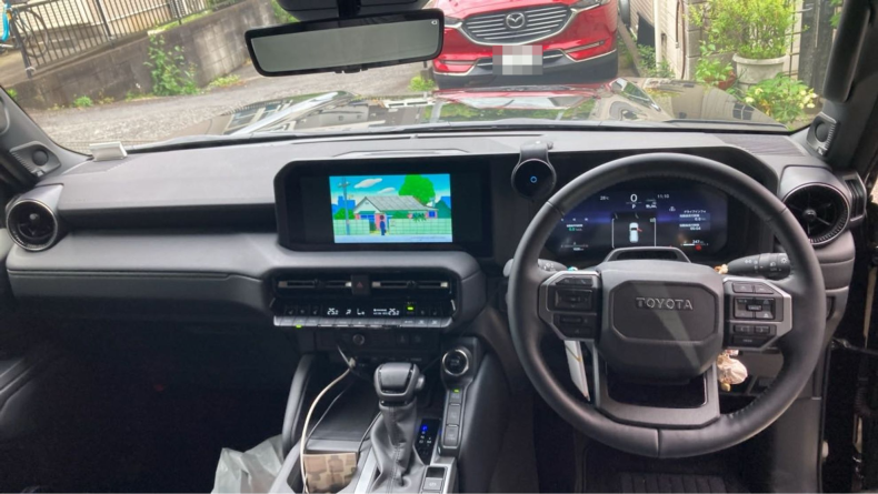 内装インパネ全体