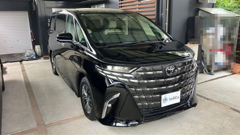 トヨタ アルファードハイブリッドの売買実績画像