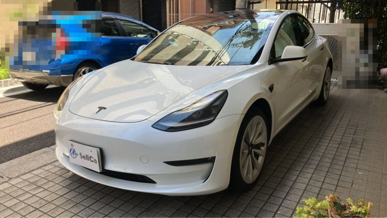テスラ モデル３の売買実績画像