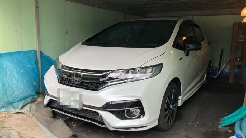 ホンダ フィットハイブリッドの売買実績画像