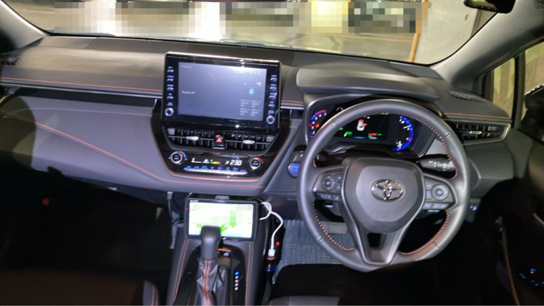 内装インパネ全体