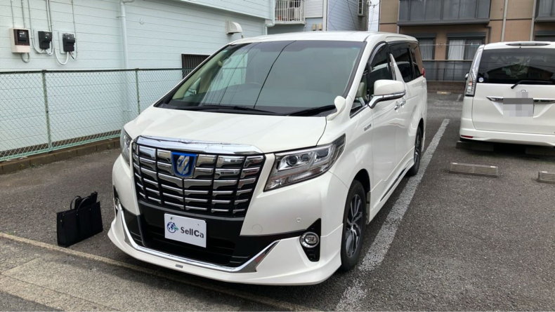 トヨタ アルファードハイブリッドの売買実績画像