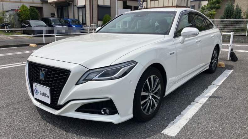 トヨタ クラウンハイブリッドの売買実績画像
