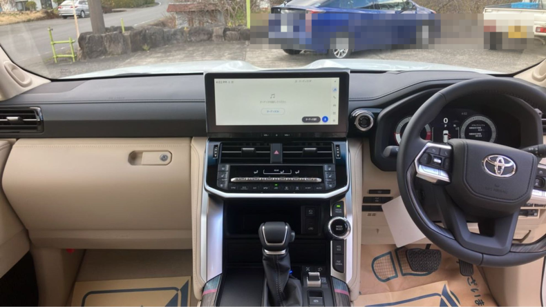 内装インパネ全体