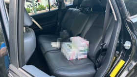 内装後方シート