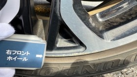 タイヤホイール後