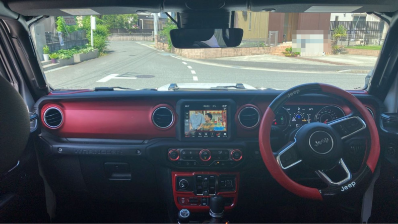 内装インパネ全体