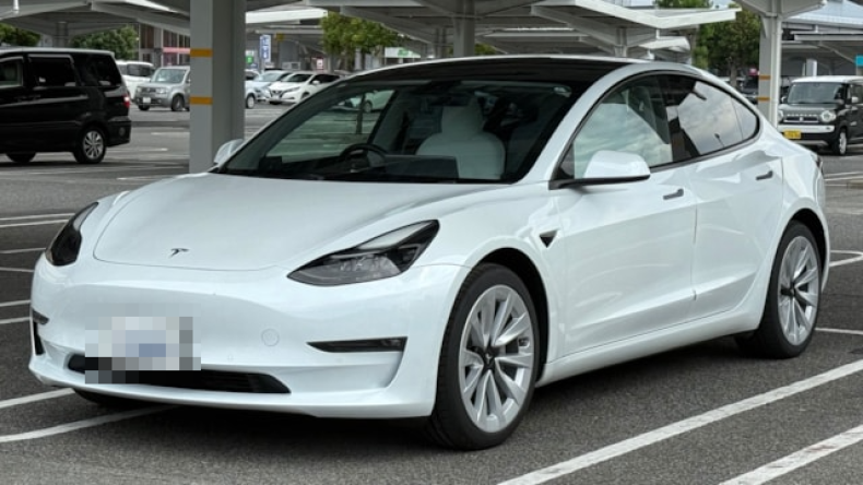 テスラ モデル３の売買実績画像