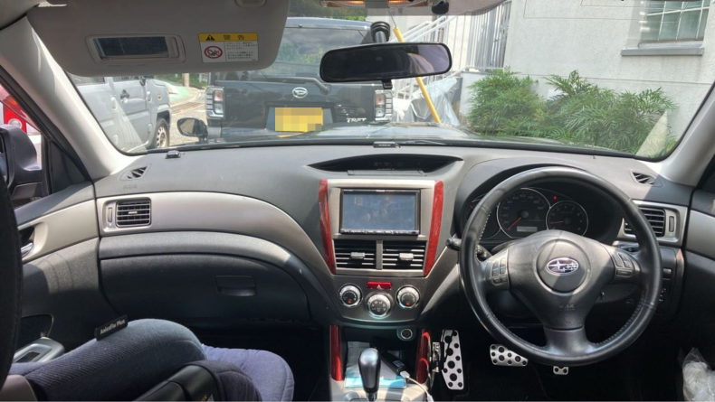 内装インパネ全体