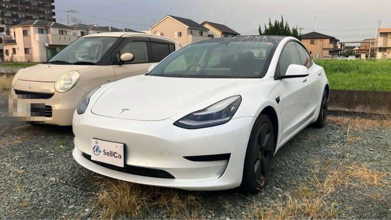 テスラ モデル３の売買実績画像