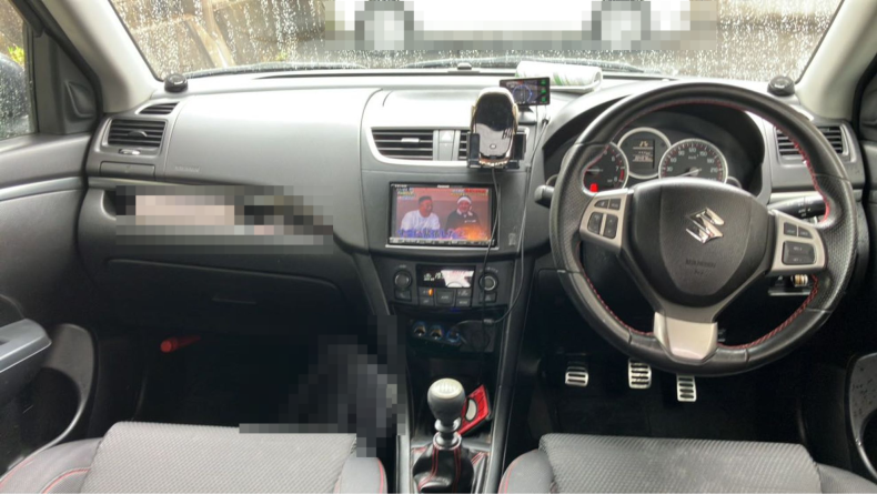 内装インパネ全体