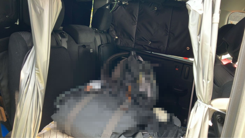 内装後方シート