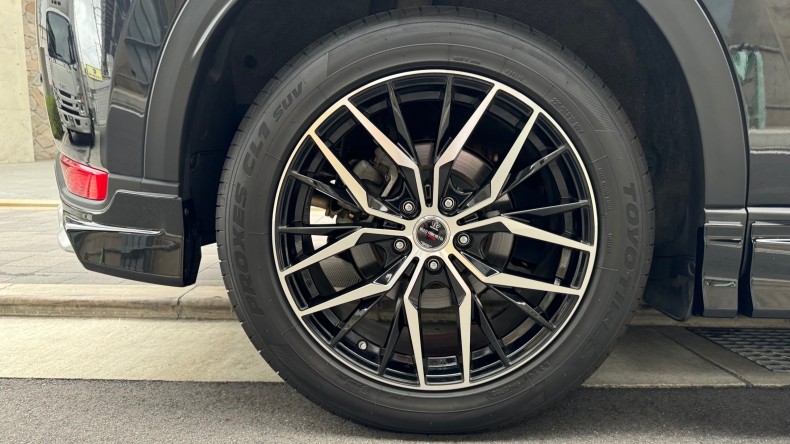 タイヤホイール後