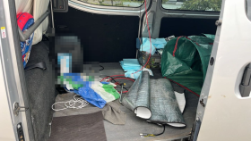 内装後方シート