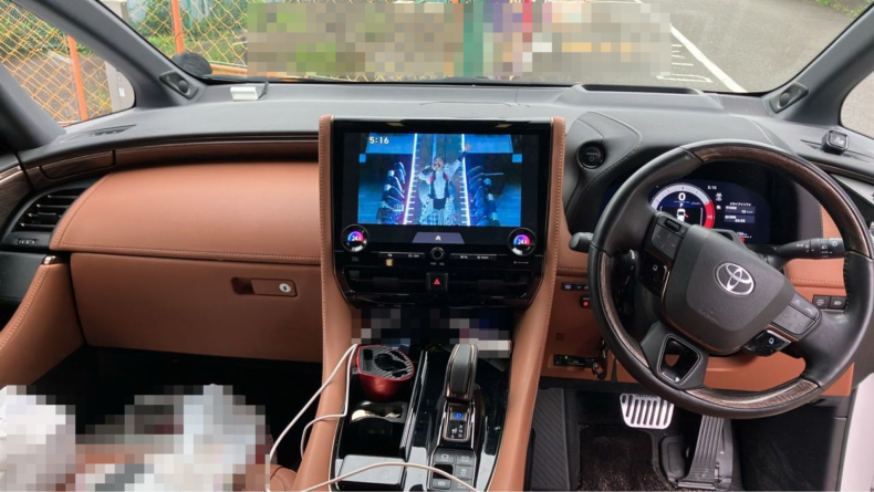 内装インパネ全体