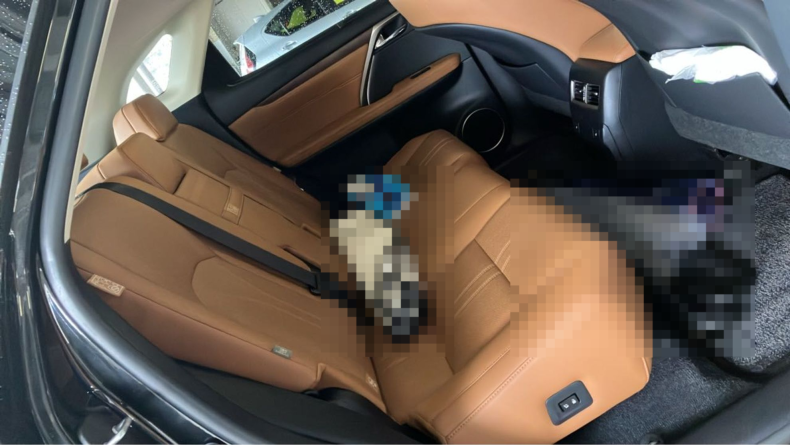 内装後方シート