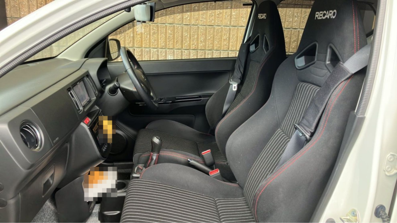 内装前方シート