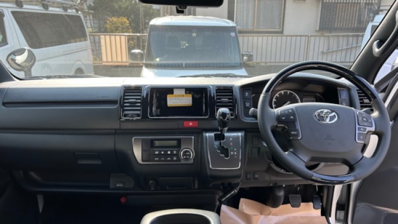 内装インパネ全体