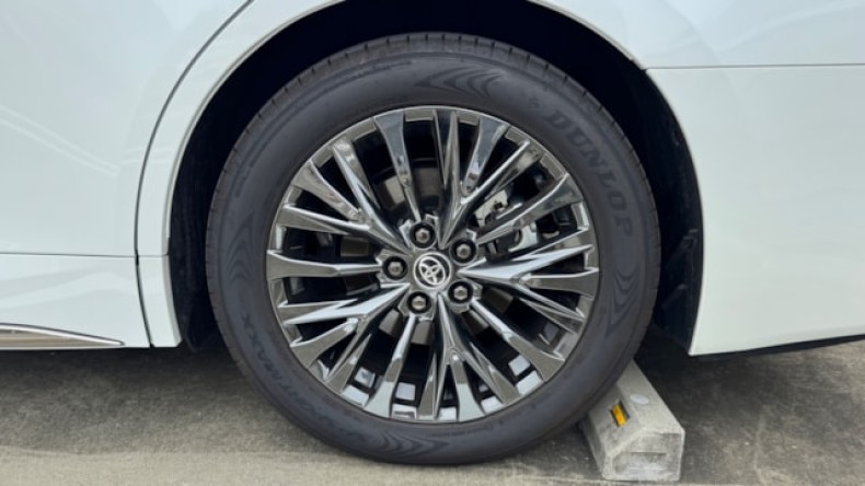 タイヤホイール後