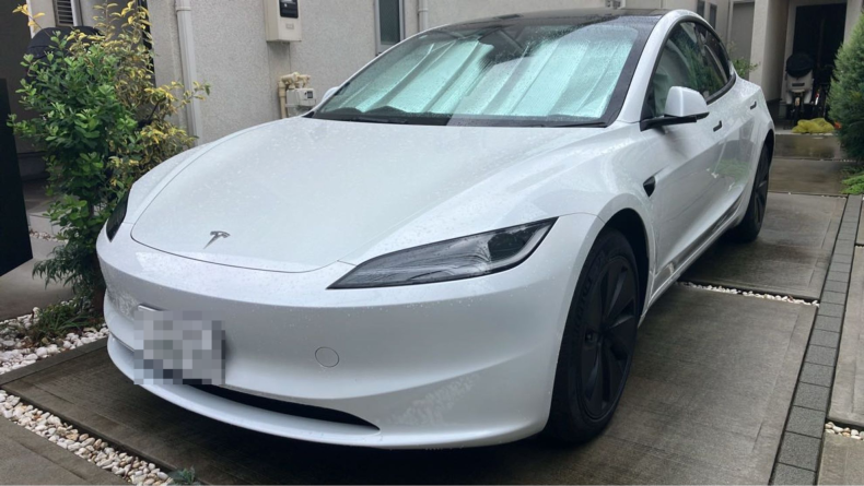 テスラ モデル３の売買実績画像