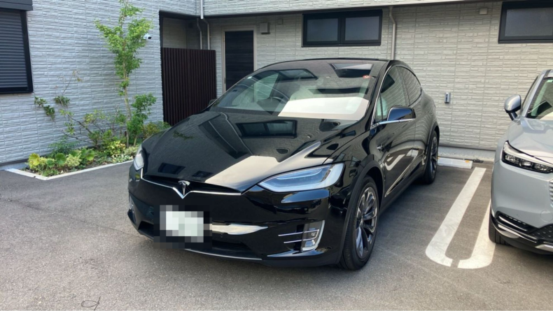 テスラ モデルXの売買実績画像