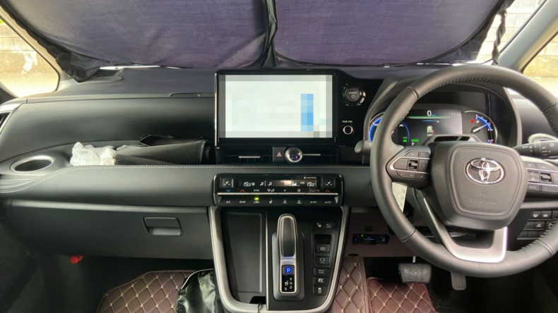 内装インパネ全体