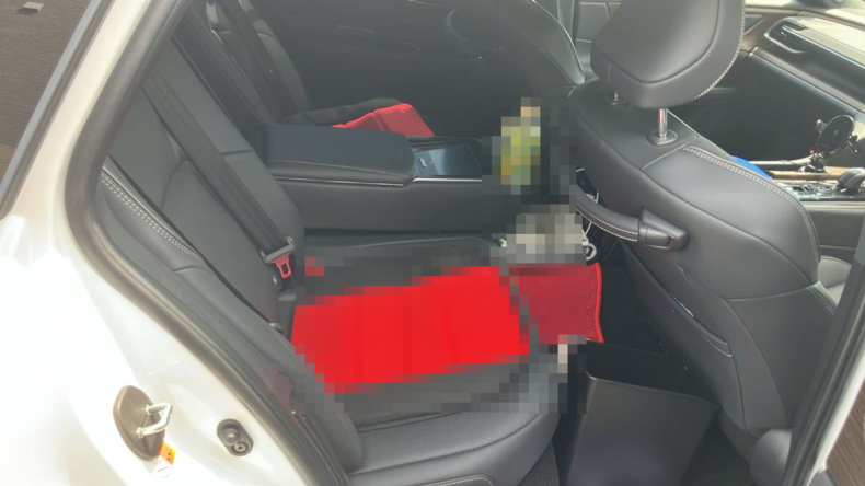 内装後方シート