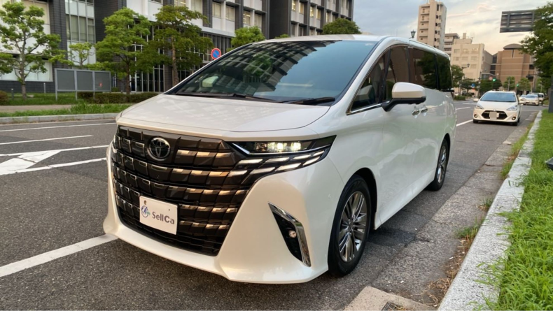 トヨタ アルファードハイブリッドの売買実績画像