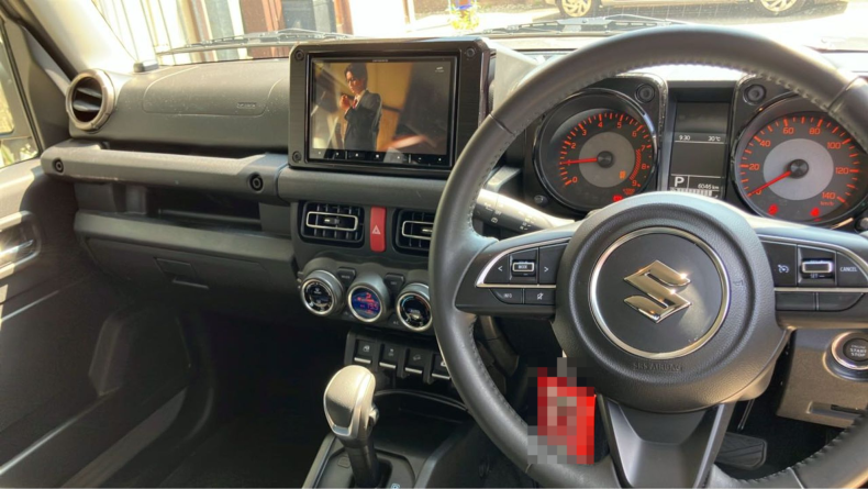 内装インパネ全体