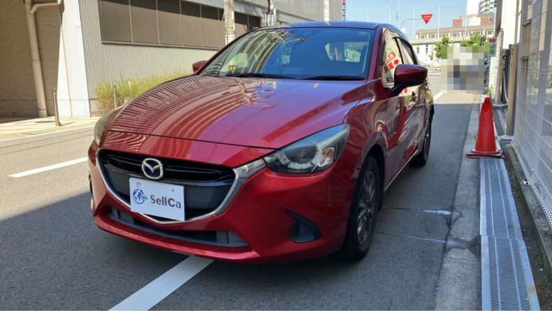 マツダ デミオの売買実績画像