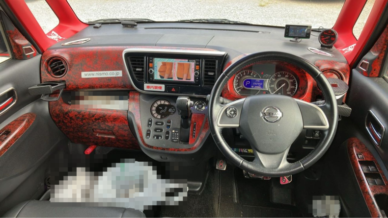 内装インパネ全体