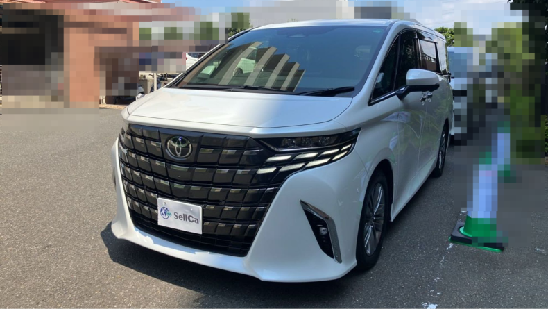 トヨタ アルファードハイブリッドの売買実績画像