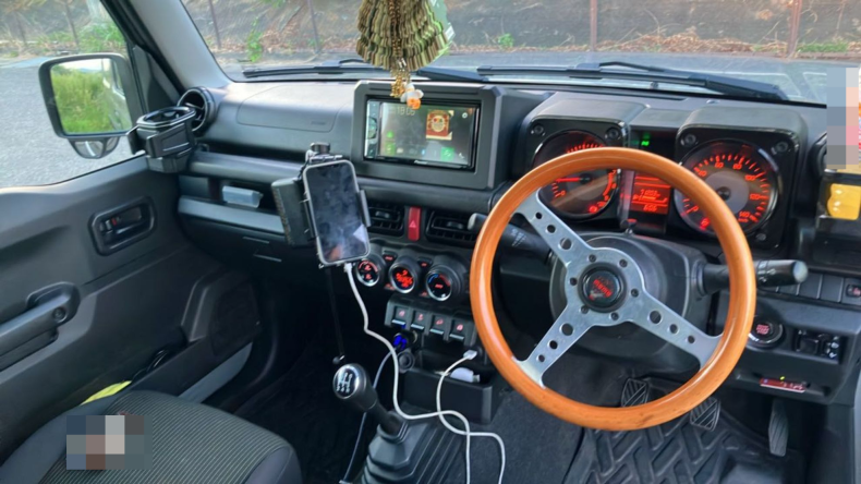 内装インパネ全体