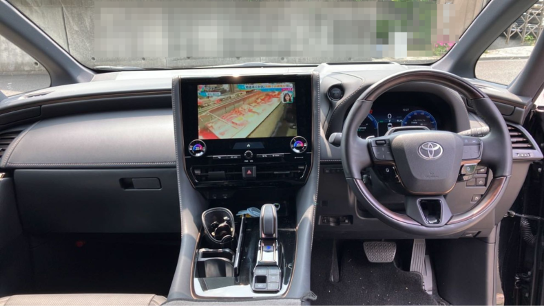 内装インパネ全体