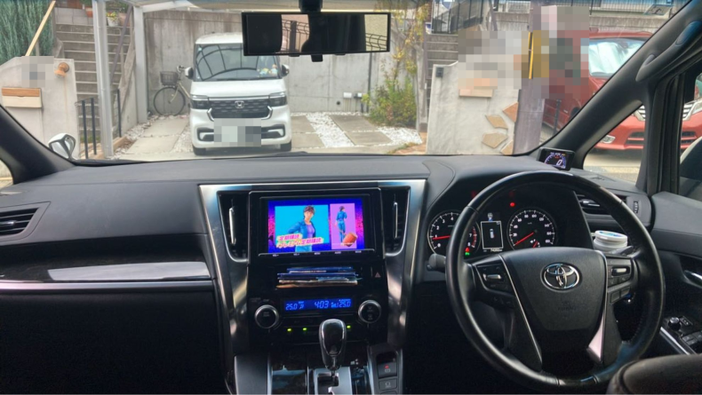 内装インパネ全体