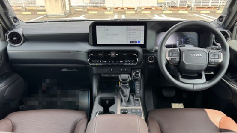 内装インパネ全体