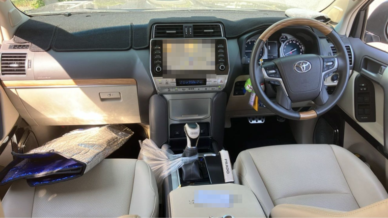 内装インパネ全体