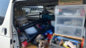 内装後方シート