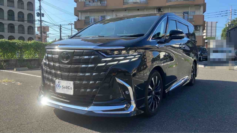 トヨタ アルファードハイブリッドの売買実績画像