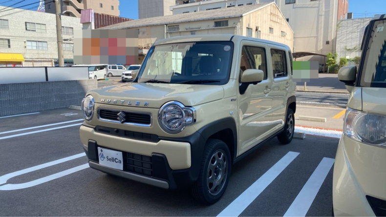 スズキ ハスラーの売買実績画像