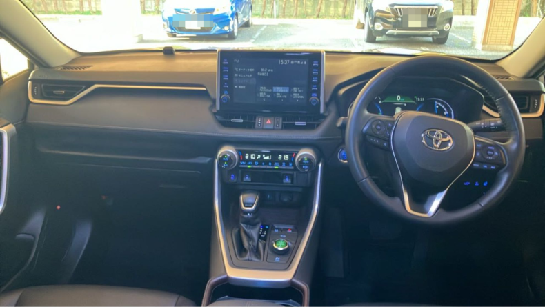 内装インパネ全体